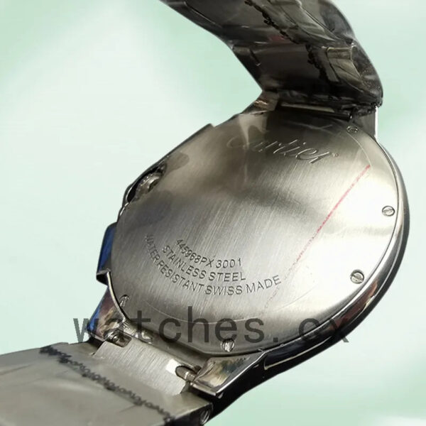 Cartier Ballon Bleu W6920002 47mm Men’s Quartz/Automatic Silver-tone Replica Watches - Image 4