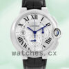 Cartier Ballon Bleu Men’s 47mm W6920003 Silver Dial Silver-tone Replica Watches