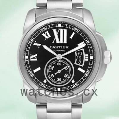 Cartier Cle De Cartier 43mm W7100016 Men’s Silver-tone Automatic Replica Watches
