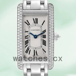 Cartier Tank Americaine WB7018L1 27mm Ladies Quartz Bracelet Replica Watches