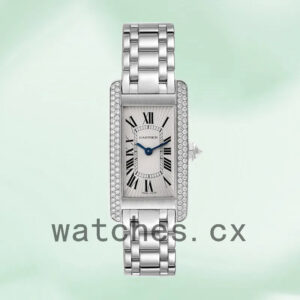 Cartier Tank Americaine WB7018L1 27mm Ladies Quartz Bracelet Replica Watches