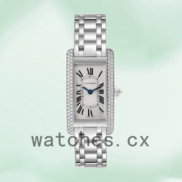 Cartier Tank Americaine WB7018L1 27mm Ladies Quartz Bracelet Replica Watches