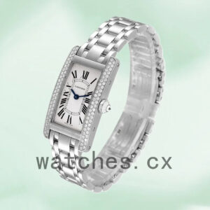 Cartier Tank Americaine WB7018L1 27mm Ladies Quartz Bracelet Replica Watches