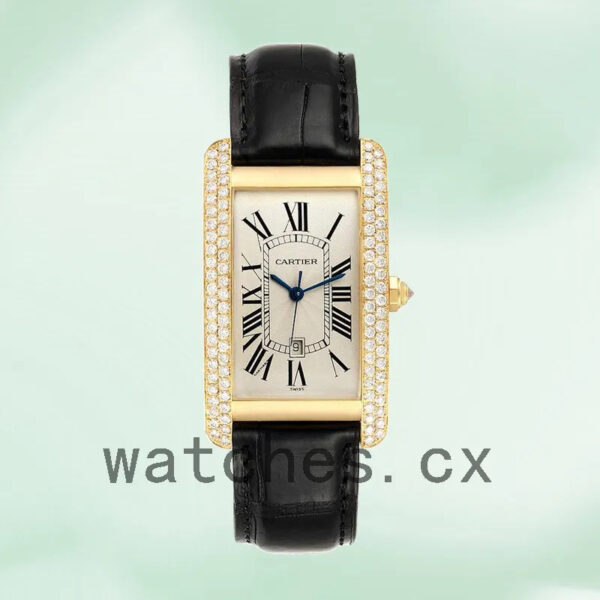 Cartier Tank Americaine WB702051 27mm Unisex Quartz Replica Watches