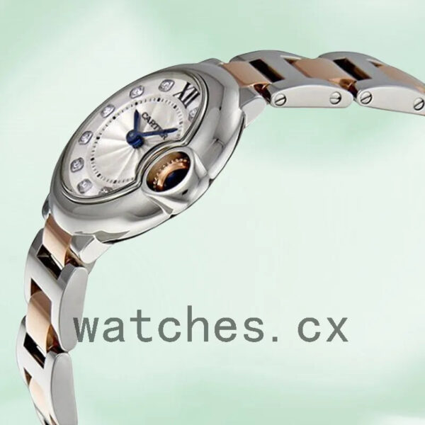 Cartier Ballon Bleu WE902030 36mm/28mm Ladies Silver-tone Replica Watches