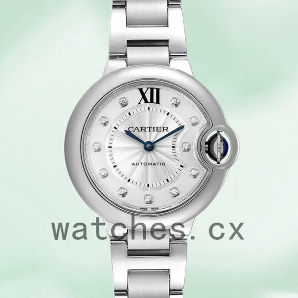 Cartier Ballon Bleu 36mm/24mm Ladies WE902074 Bracelet Replica Watches