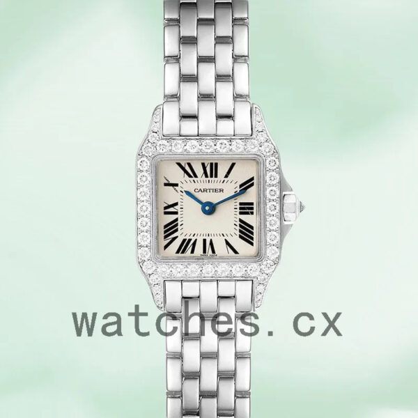 Cartier Santos Demoiselle Ladies 26mm WF9005Y8 Bracelet Replica Watches