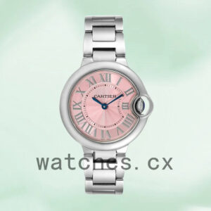 Cartier Ballon Bleu 36mm WSBB0033 Ladies Silver-tone Bracelet Replica Watches