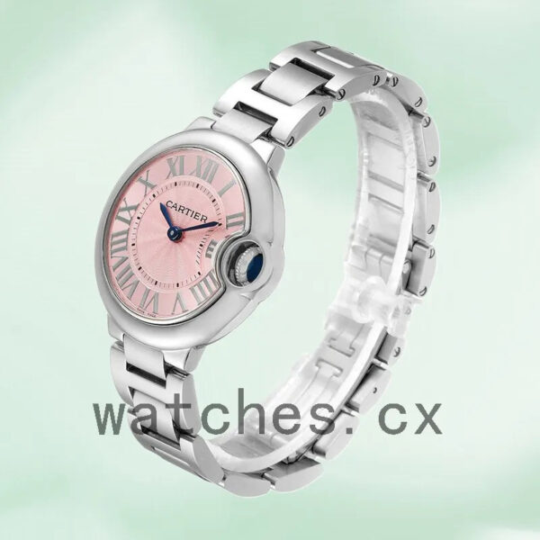 Cartier Ballon Bleu 36mm WSBB0033 Ladies Silver-tone Bracelet Replica Watches