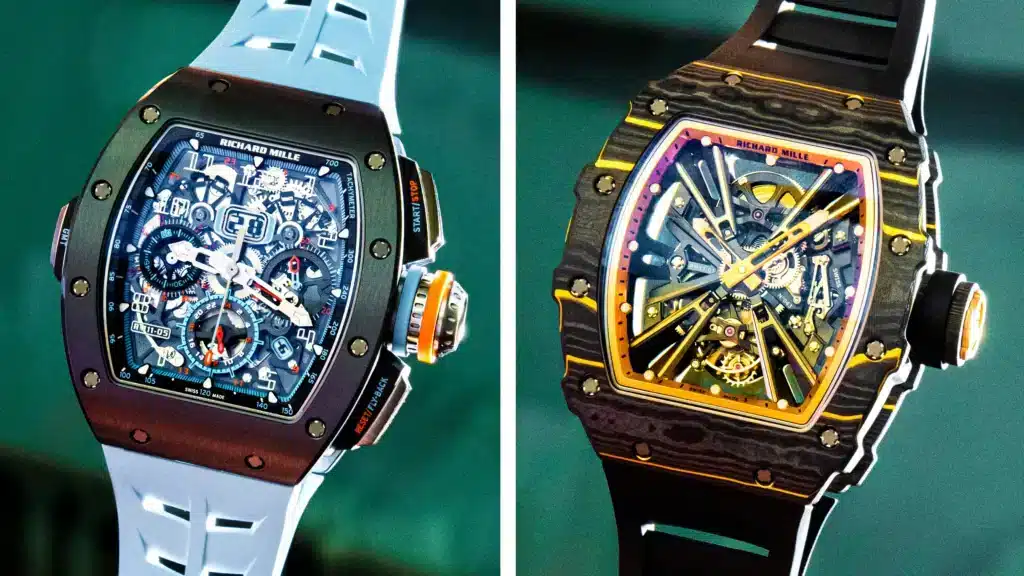 Differences between various rm 055 replicas best richard mille replica watch