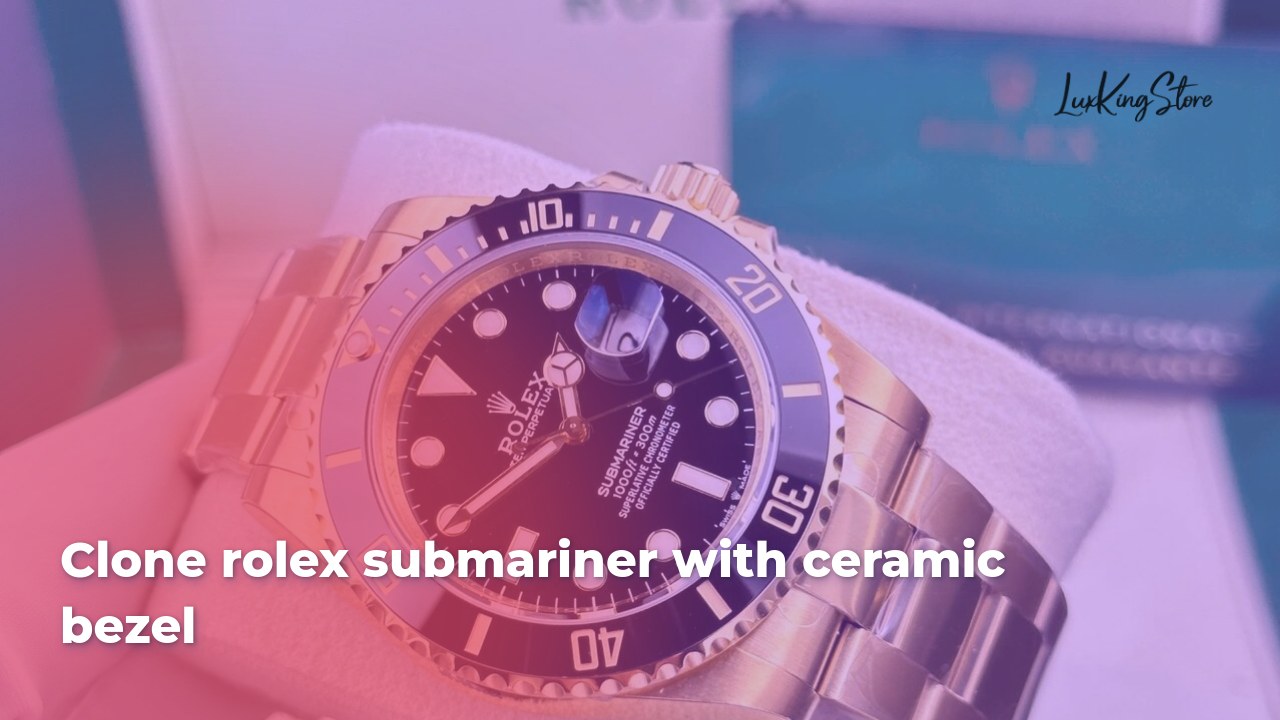 Clone Rolex Submariner with Ceramic Bezel