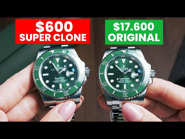 Difference Between Original and Replica Watches