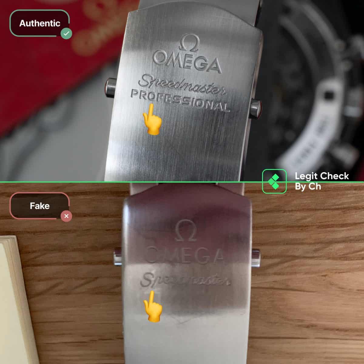 Characteristics of omega speedmaster moonwatch clones clone vs original