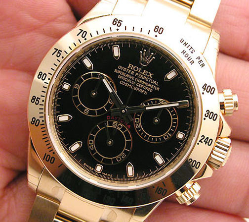 Rolex Daytona Replica Black Dial