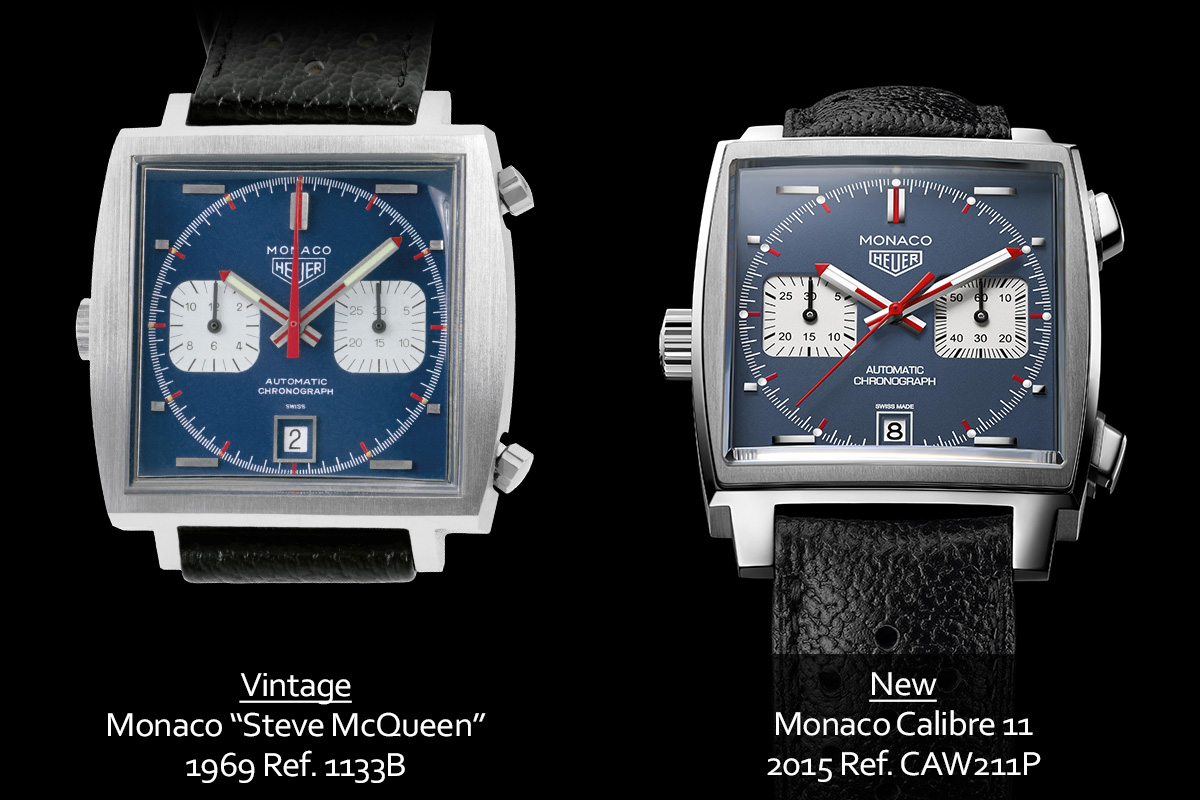 Comparison With Original TAG Heuer Monaco Steve McQueen