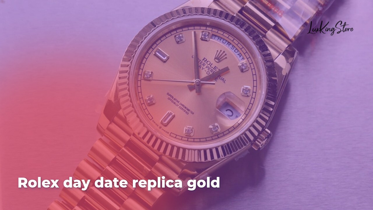 Rolex Day-Date replica gold watches offer affordable luxury and style. Explore features, pricing, and buying tips for high-quality replicas.