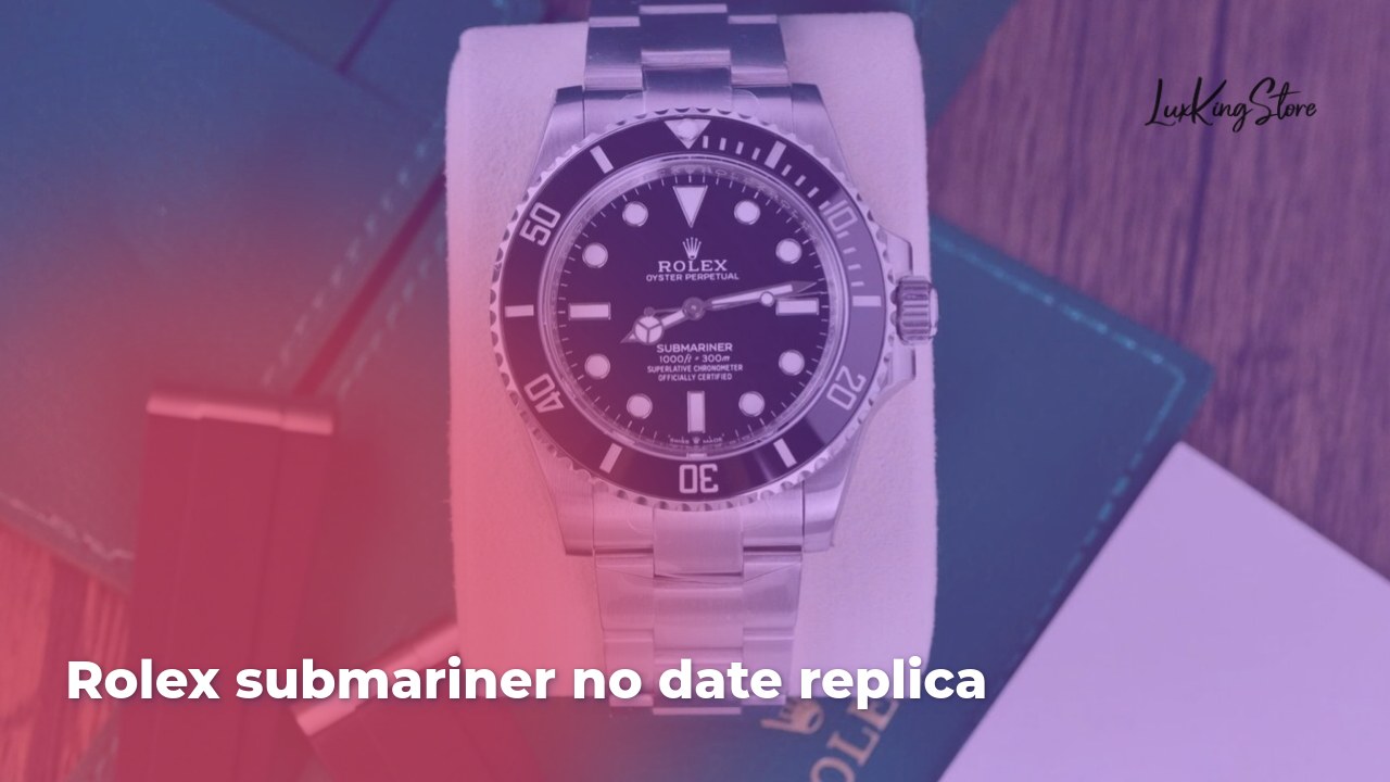 Rolex Submariner No Date Replica