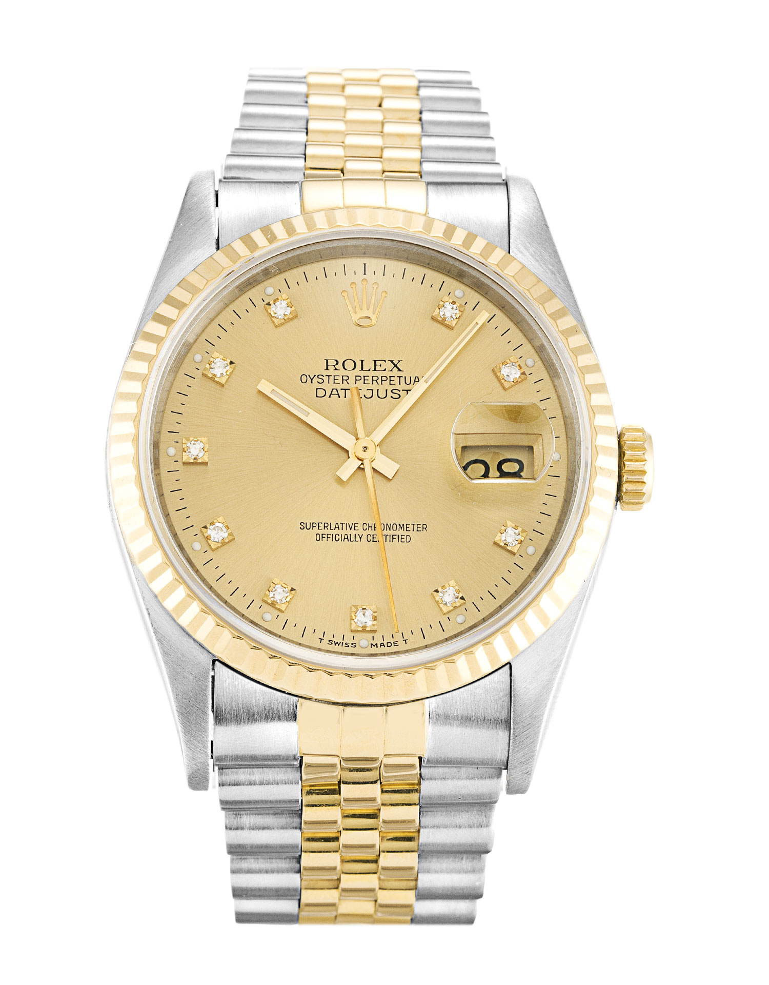 What is a Rolex Datejust replica with diamond dial? dial