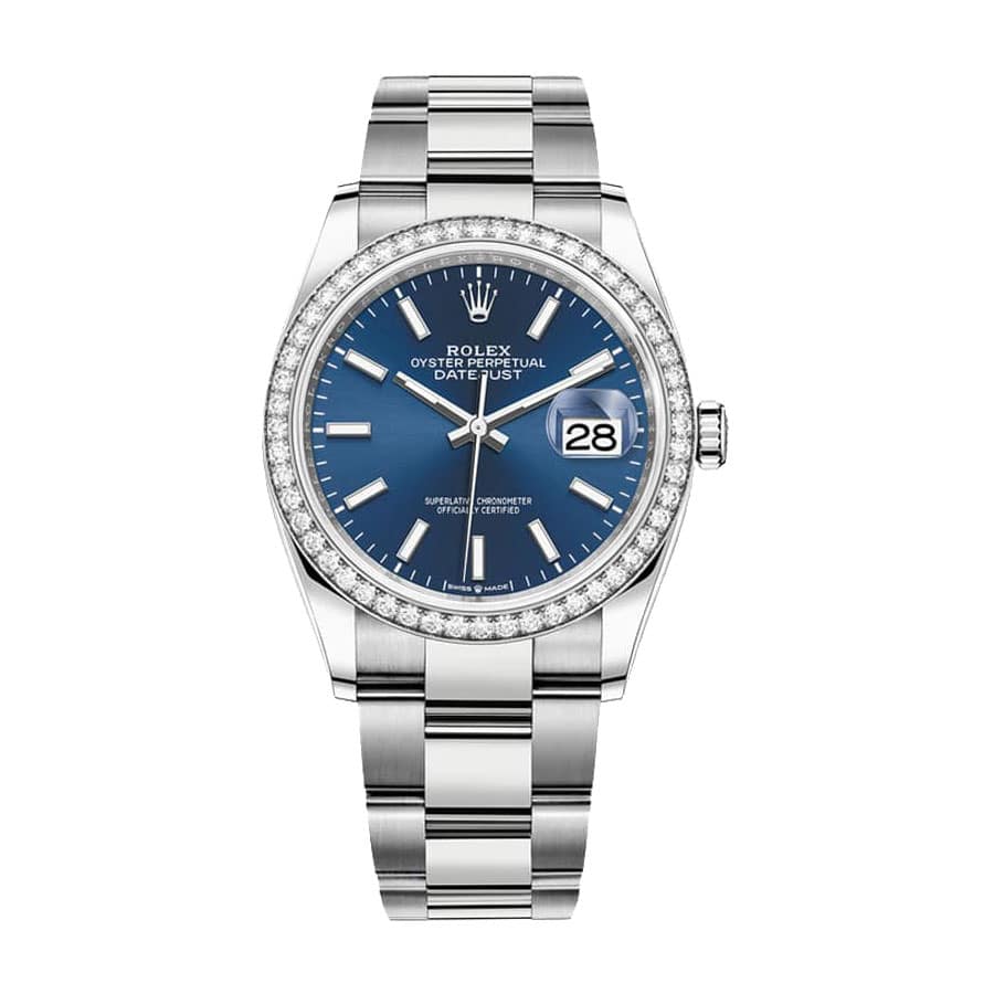 Features of Rolex Datejust replica with diamond dial