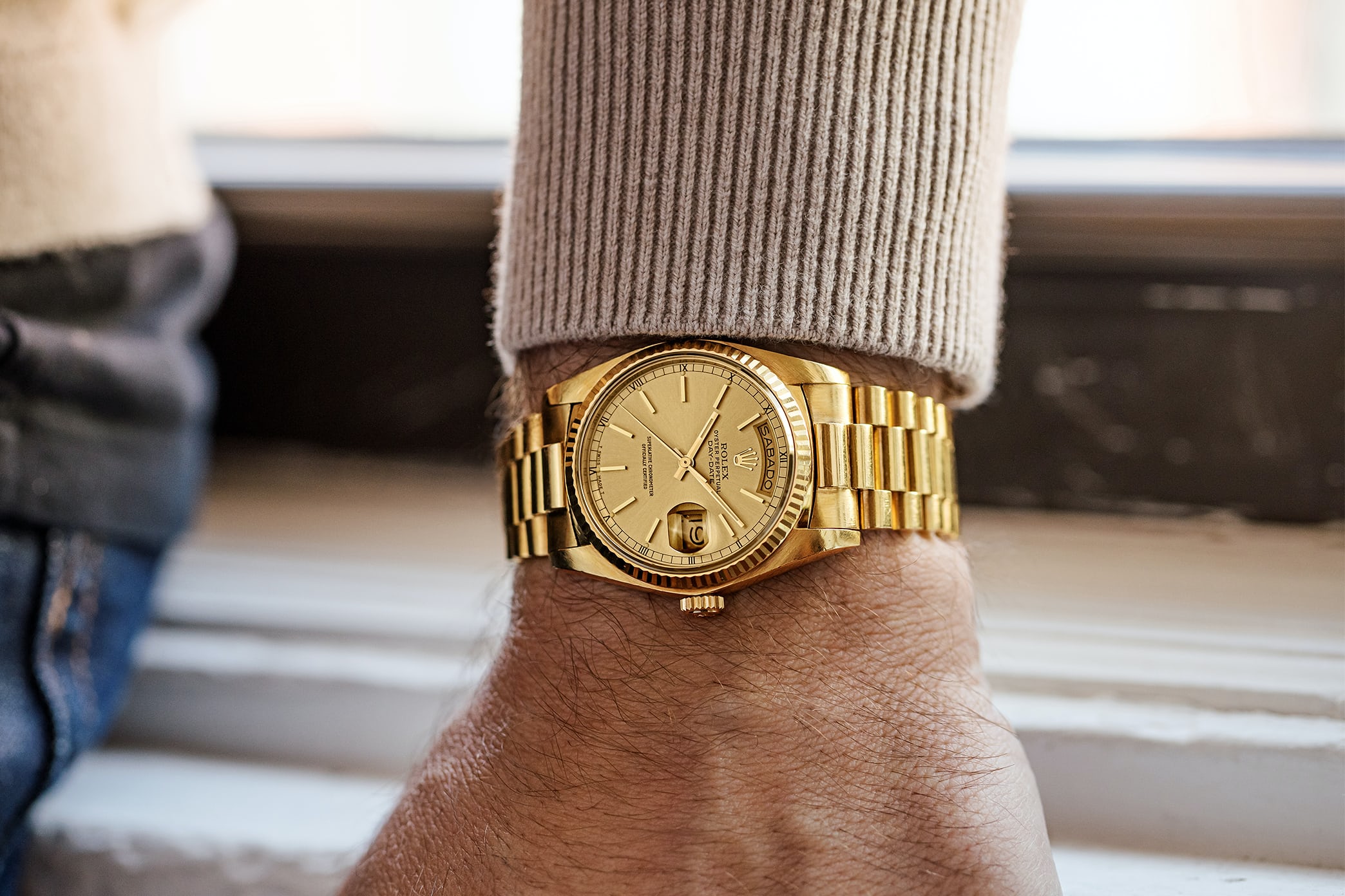 Trends in the replica luxury watch market Rolex Day-Date gold